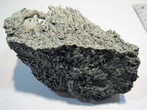 Magnesium Metall Kristall Stufe aus Schmelze 11cm Hunan, China