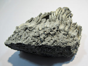 Magnesium Metall Kristall Stufe aus Schmelze 11cm Hunan, China