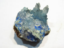Laden Sie das Bild in den Galerie-Viewer, Blauer Calcit mit Azurit 4cm attische Halbinsel Laurion Lavrio, Griechenland