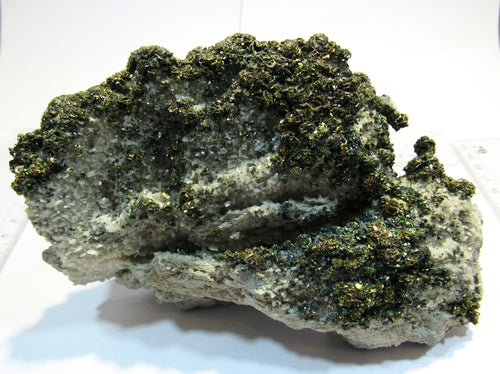Bergkristall Artischockenquarz Ansatz 8,5cm Kristall Huneberg, Deutschland