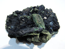 Laden Sie das Bild in den Galerie-Viewer, Azurit top Kristallstufe 8cm 123g etwas Malachit auf Matrix Tsuneb Mine, Namibia