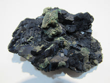Laden Sie das Bild in den Galerie-Viewer, Azurit top Kristallstufe 8cm 123g etwas Malachit auf Matrix Tsuneb Mine, Namibia