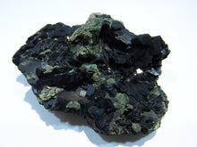 Laden Sie das Bild in den Galerie-Viewer, Azurit top Kristallstufe 8cm 123g etwas Malachit auf Matrix Tsuneb Mine, Namibia