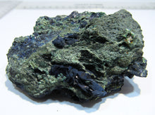 Laden Sie das Bild in den Galerie-Viewer, Azurit top Kristallstufe 8cm 123g etwas Malachit auf Matrix Tsuneb Mine, Namibia