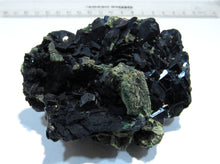 Laden Sie das Bild in den Galerie-Viewer, Azurit top Kristallstufe 8cm 123g etwas Malachit auf Matrix Tsuneb Mine, Namibia