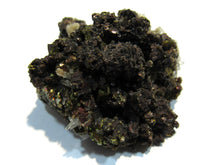 Laden Sie das Bild in den Galerie-Viewer, Zinkblende braune Kristall Matrix mit Kupferkies Quarz 5,5cm Baia Mare, Rumänien