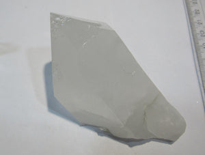 Bergkristall Spitze mit Seitenflächen Hochglanz 9cm Minas Gerais, Brasilien