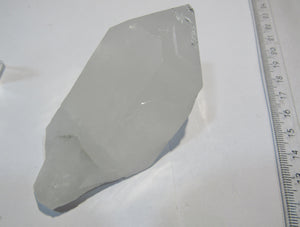 Bergkristall Spitze mit Seitenflächen Hochglanz 9cm Minas Gerais, Brasilien