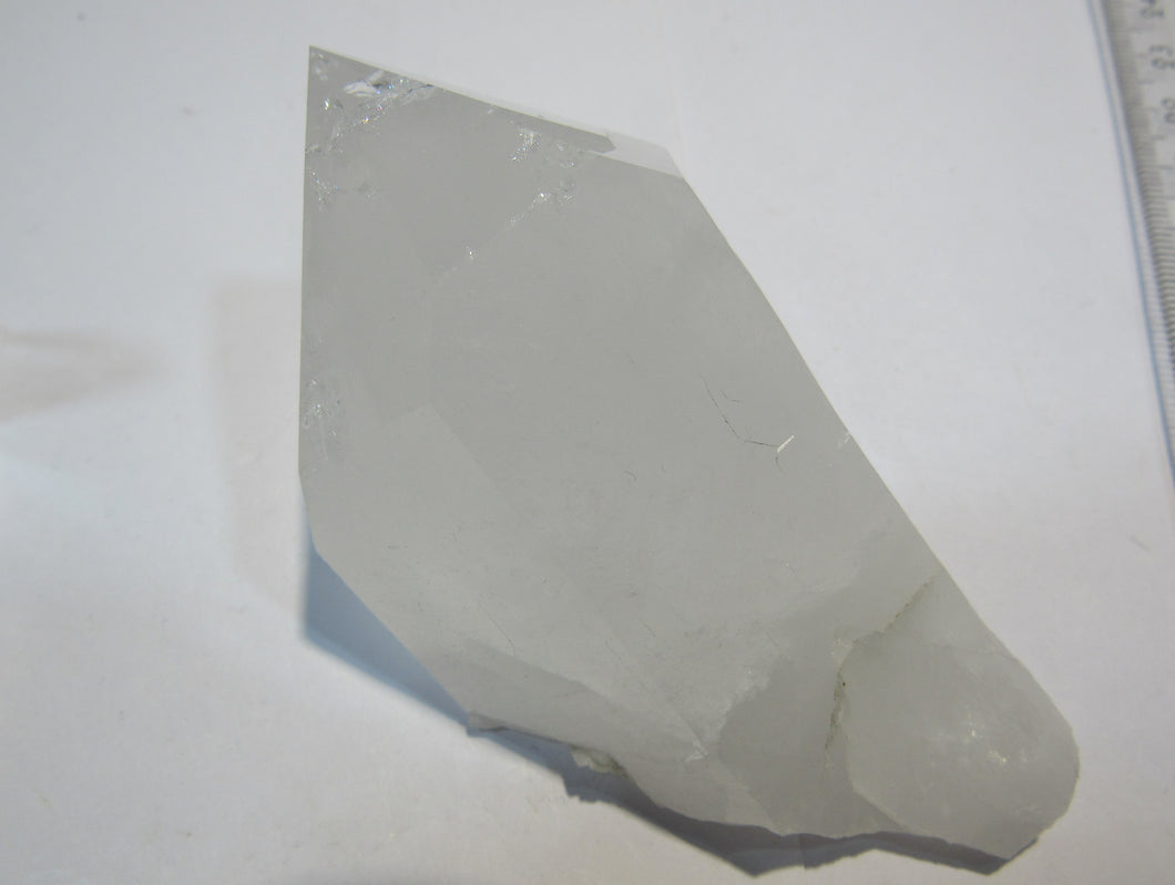 Bergkristall Spitze mit Seitenflächen Hochglanz 9cm Minas Gerais, Brasilien