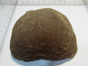 Achat Chalcedon halbe Geode Quarz Druse geschnitten poliert 240g, Brasilien