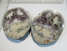 Laden Sie das Bild in den Galerie-Viewer, Amethyst Achat Geode poliert 10cm Juchem Idar Oberstein, Deutschland