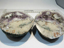 Laden Sie das Bild in den Galerie-Viewer, Amethyst Achat Geode poliert 10cm Juchem Idar Oberstein, Deutschland