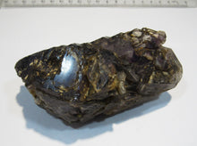 Laden Sie das Bild in den Galerie-Viewer, Rauchquarz Amethyst Doppelender Fensterquarz 11cm Tsumeb Mine, Namibia