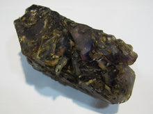 Laden Sie das Bild in den Galerie-Viewer, Rauchquarz Amethyst Doppelender Fensterquarz 11cm Tsumeb Mine, Namibia