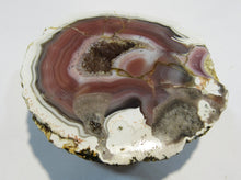 Laden Sie das Bild in den Galerie-Viewer, Achat Geode Hälfte poliert 8cm Juchem Idar Oberstein, Deutschland