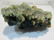 Laden Sie das Bild in den Galerie-Viewer, Fluorit blau grün Kristall Stufe 12cm 400g Tsumeb Mine, Namibia