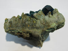 Laden Sie das Bild in den Galerie-Viewer, Fluorit blau grün Kristall Stufe 12cm 400g Tsumeb Mine, Namibia