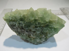 Laden Sie das Bild in den Galerie-Viewer, Fluorit Würfel Stufe mintgrün 11cm Böckstein, Salzburg, Österreich