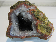 Laden Sie das Bild in den Galerie-Viewer, Quarz Druse Goethit Geode 220g Fischbachtal Idar Oberstein, Deutschland