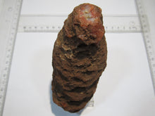 Laden Sie das Bild in den Galerie-Viewer, Achat Geode Zapfen gefüllt rötlich Rohstein Asni Haruz Region, Marokko