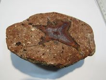 Laden Sie das Bild in den Galerie-Viewer, Achat Geode geteilt poliert 325g 9-11cm St. Egidien Sachsen, Deutschland