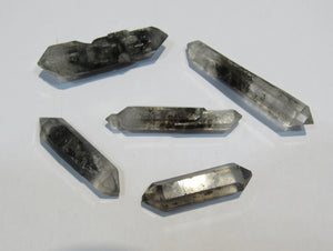 Bergkristall große Doppelender 3-4,5cm mit Inclusen Phantome Tibet Himalaya, China