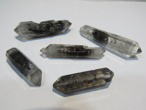 Bergkristall große Doppelender 3-4,5cm mit Inclusen Phantome Tibet Himalaya, China