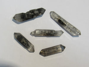 Bergkristall große Doppelender 3-4,5cm mit Inclusen Phantome Tibet Himalaya, China