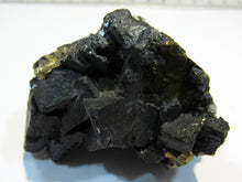 Laden Sie das Bild in den Galerie-Viewer, Bleiglanz Galenit Kristalle mit Kupferkies xx 5,5cm Stari trg Mine Trepca, Kosovo