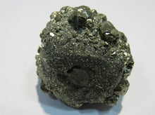 Laden Sie das Bild in den Galerie-Viewer, Pyrit Kristall Knolle Konkretion um Fossil Mögglingen 4cm, Deutschland