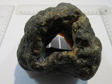 Laden Sie das Bild in den Galerie-Viewer, Achat halbe XL Geode mit Losch Druse geschnitten 1,4Kg, Brasilien