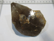Laden Sie das Bild in den Galerie-Viewer, Rauchquarz Bergkristall Spitze mit Rutil Nadeln 9cm Minas Gerais, Brasilien