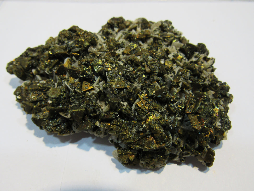 Kupferkies Chalkopyrit auf Dolomit xx 8cm Joplin Missouri, USA