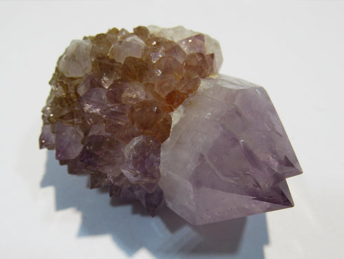 Amethyst Kaktus Quarz Bergkristall 5cm auf Sockel Mkobola, Südafrika