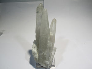 Bergkristall feine Milchquarz Kristallgruppe Handstufe, Madagaskar