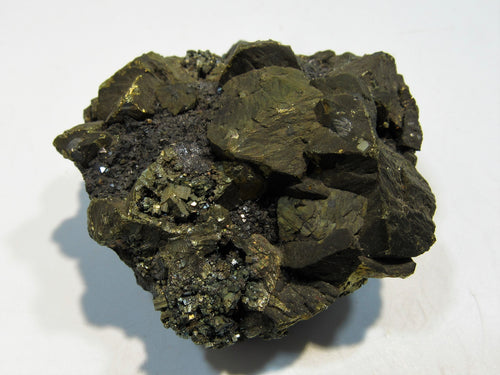 Pyrit Kristall Stufe + Zinkblende Cavnic Maramures, Rumänien freeshipping - Mineraldorado