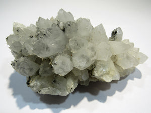 Bergkristall milchiger Nadelquarz Igel mit Pyrit Maramures, Rumänien