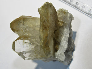 Bergkristall interessante Kristallstufe 7cm aus Bourg d'Oisans, Frankreich