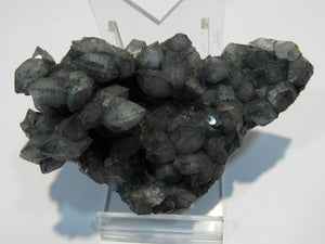 Rauchquarz meist Doppelender Bergkristall 9cm Carpin Mecklenburg, Polen