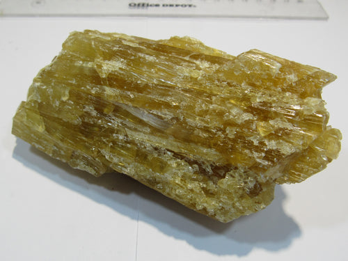 Calcit Honigcalcit Sinterkalk Kristallstufe 13cm 400g Rüssingen Pfalz, Deutschland