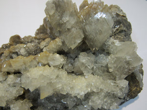 Calcit Z499 Skalendoeder Mischkristall Glanz Stufe 18cm Bad Grund, Deutschland freeshipping - Mineraldorado