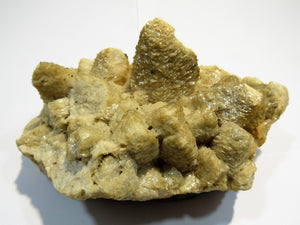 Dolomit auf Calcit Z525 Skalendoeder Glanz aus Steinach, Deutschland freeshipping - Mineraldorado