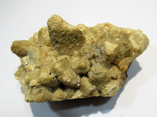 Dolomit auf Calcit Z525 Skalendoeder Glanz aus Steinach, Deutschland freeshipping - Mineraldorado