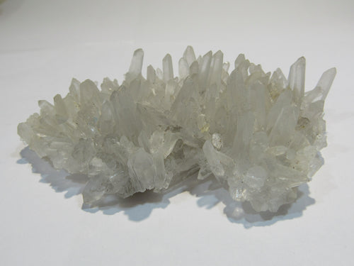 Bergkristall Platte mit feinen Nadel- Kristallen Kapnik Cavnik, Rumaenien