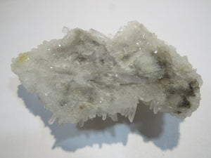 Bergkristall Platte mit feinen Nadel- Kristallen Kapnik Cavnik, Rumaenien