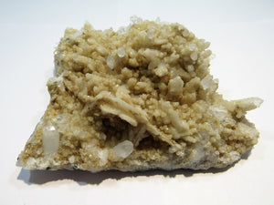 Bergkristall Quarz Kristalle Platte 2 Generationen Mariposa County, USA