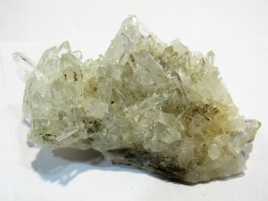 Bergkristall feine Nadel- Kristallstufe Üffeln Weserbergland, Deutschland