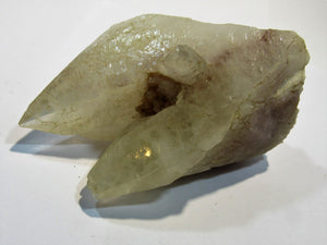 Calcit Slalenoeder Hundezahn Kristall Zwilling 255g Guangxi, China