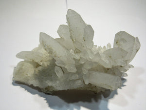 Bergkristall klar-milchig Quarz auf Chalcedon Valadares, Brasilien